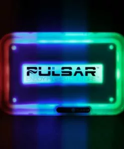 BOB Headquarters Pulsar 11" X 7" Light-Up Rolling Trays