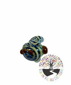 Local Art Hidden Village Creations Mini Twisted Frit Pipes