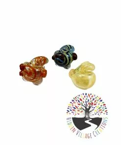 Local Art Hidden Village Creations Mini Twisted Frit Pipes