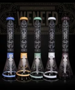JJ Trading New Arrivals WENEED 18″ Tall Undead Warrior 7mm Beaker Bongs