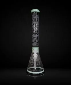 JJ Trading New Arrivals WENEED 18″ Tall Undead Warrior 7mm Beaker Bongs