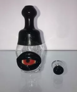 Local Art Mindblowing Glass Puffco Peak Glass Tops W/ Matching Carb Cap
