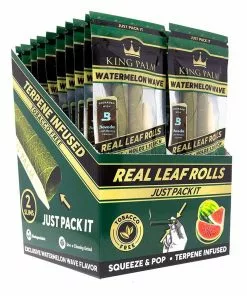 BOB Headquarters King Palm Pre-Rolls Rolling Papers