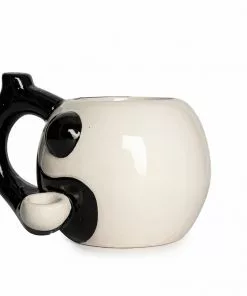 West Coast Gifts Yin Yang Ceramic Mug Pipe Novelty Hand Pipes